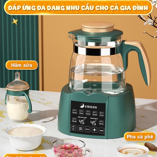 Máy đun nước pha sữa Chilux
