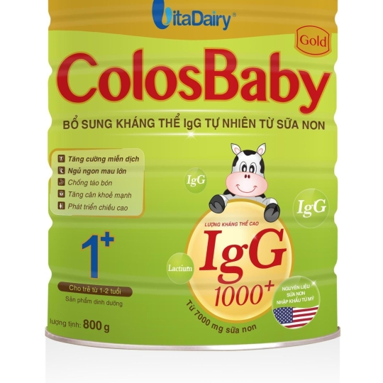 Sữa bột Colosbaby 1+ gold 800g