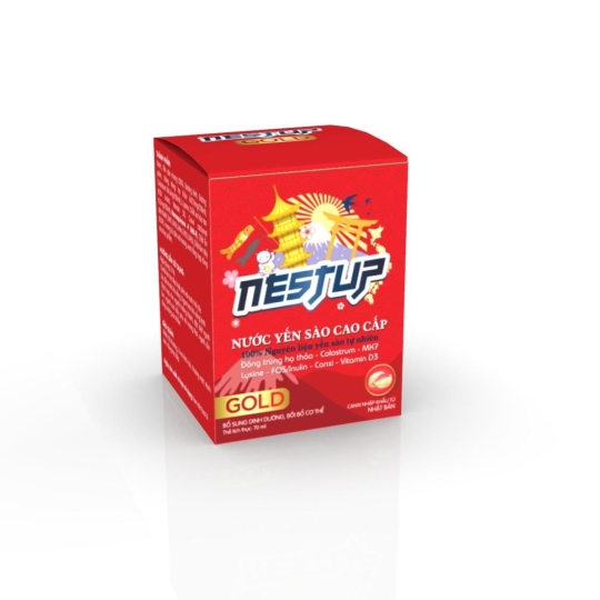 Yến sào nestup gold đỏ hủ 70ml