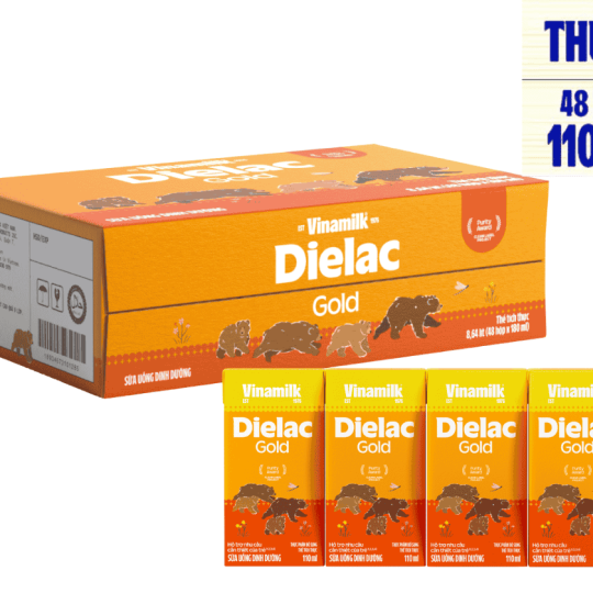 Sữa bột pha sẵn Dielac Gold hộp 110ml