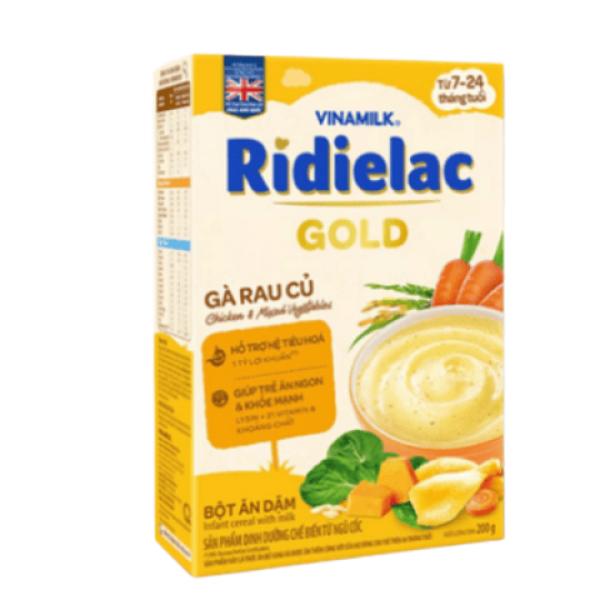 Bột ăn dặm RiDielac Gà Rau Củ