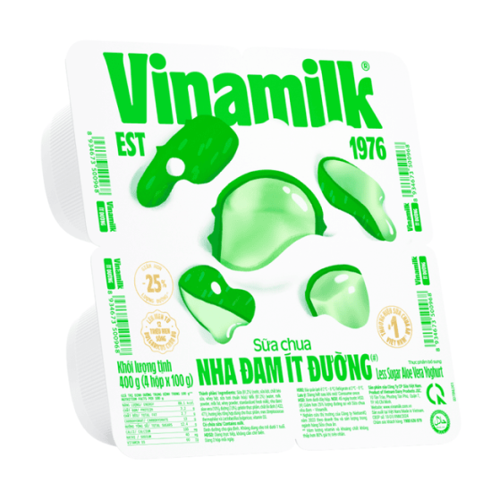 Sữa chua vinamilk nha đam