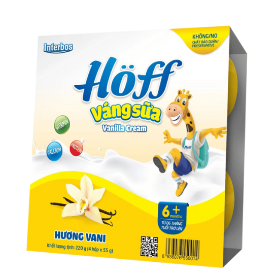 Váng sữa vị Vani Hoff
