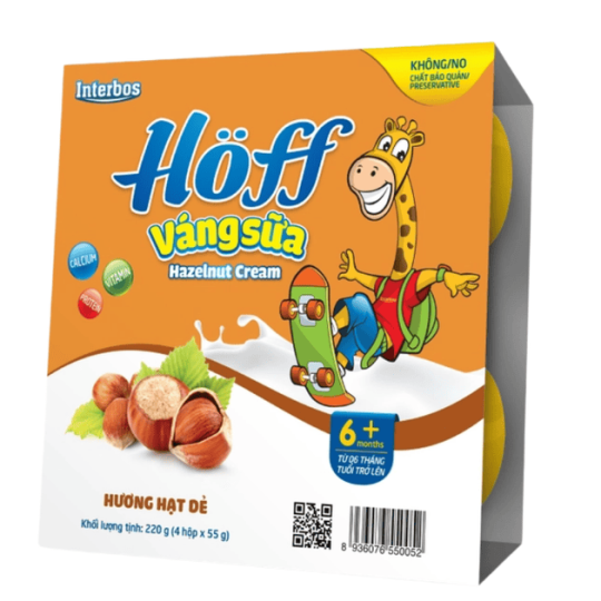 Váng sữa vị hạt dẻ Hoff
