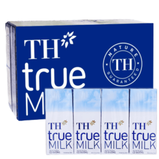 Sữa tươi TH True Milk có đường hộp 180ml