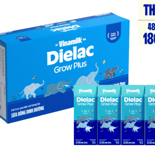 Sữa bột pha sẵn Dielac Grow Plus hộp 180ml