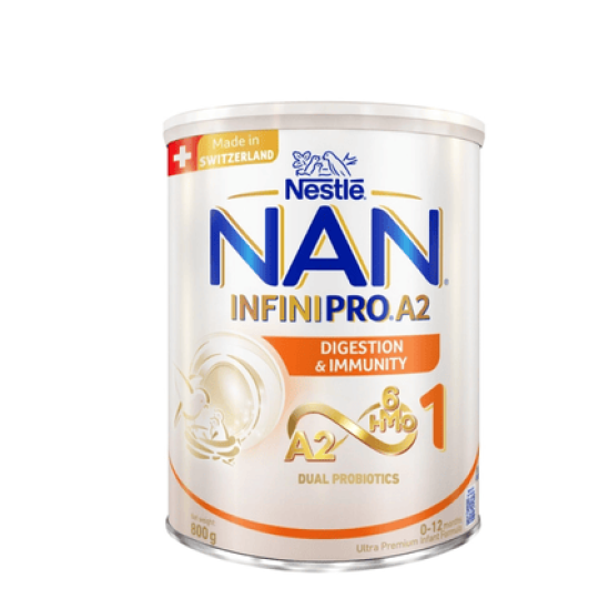 Sữa Nan InfiniPro A2 6HMO số 1 800g cho bé 0-12 tháng tuổi