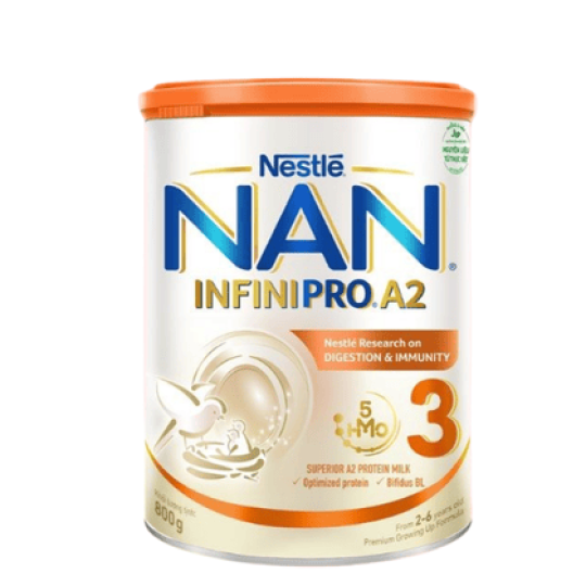 Sữa Nan InfiniPro A2 số 3 800g cho bé 2-6 tuổi