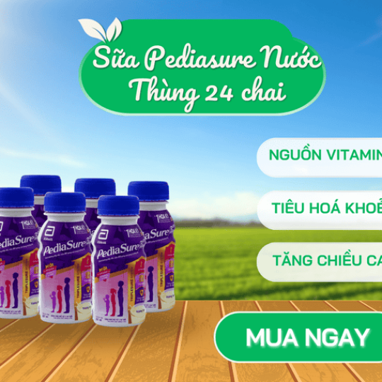 Sữa Pediasure Nước Cho Bé (thùng 24 chai)