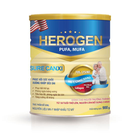 Sữa Bột Herogen Sure Canxi